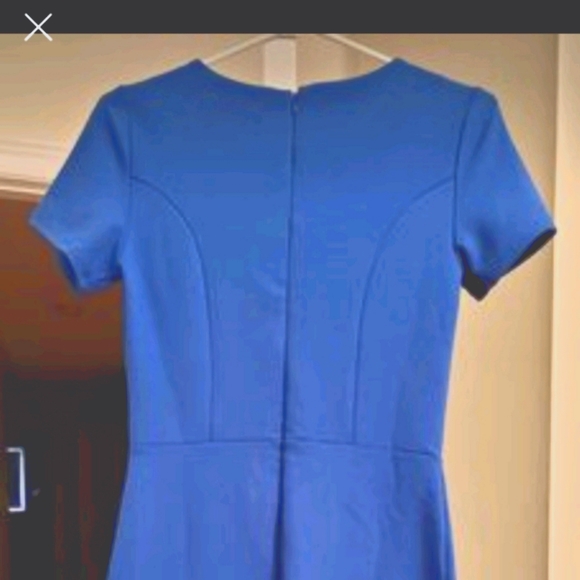 Blue ruffled dress - Picture 2 of 4